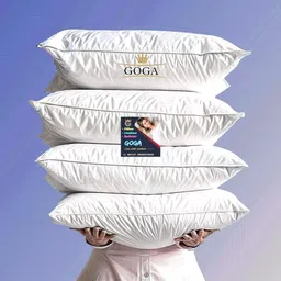 goga Cotton Sleeping Pillow Pack of 4 Solid LUXURY-picture-12