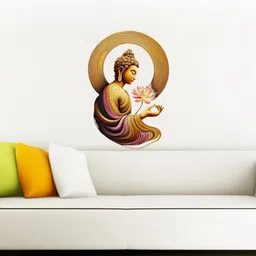 stickstar spiritual golden budha wall sticker-picture-21