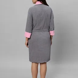 lacylook Grey Small Bath Robe image 3
