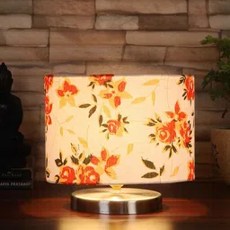 new era Multicolor Cotton table lamp with Steel Base -30 image 1