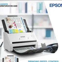 Epson DS-530II Color Duplex Sheet-fed Document Scanner Single Function Monochrome Laser Printer-picture-13