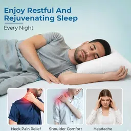 mivor Memory Foam Orthopaedic Pillow Pack of 1 Geometric image 2