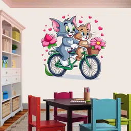 mshub Tom & Jerry Cartoon Wall Sticker-picture-32