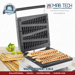 mabtech Corn/Fish Shaped Pancake Electric Waffle Maker image 4