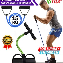 top quality store Rubber TummyTrimmer + Tube Fat Loss Gym Equipment Ab Exerciser-picture-24