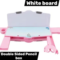 shivom Kuromi All-in-One Geometry Box with Scissor, Sharpener, Tape, EraserTray & Ruler Geometry Box image 3