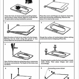 omplast inc Plastic Toilet Seat Cover image 5
