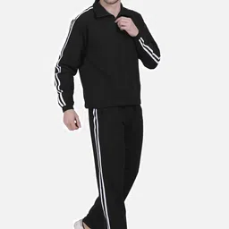 hiflyers Solid Men Track Suit image 3