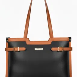 carrylux Women Black Tote image 2