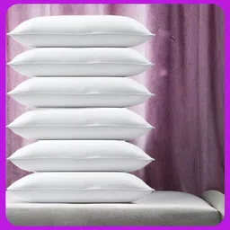 urmila creation Microfibre Sleeping Pillow Pack of 6 Solid LUXURY-picture-20