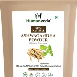 humanveda 100% Pure Ashwagandha powder for height growth | Boost Stamina & Energy, 100g-picture-20