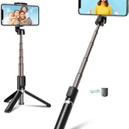 SHOP EXCITING Selfie Stick with Remote, 3-in-1 Multifunctional Selfie Stick, Tripod, Monopod Stand & Mobile Stand Compatible with All Mobile Phones Selfie Stick Bluetooth Selfie Stick-picture-10