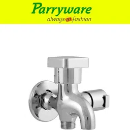 parryware Ritz 2-in-1 Bib Cock Tap – Wall Mounted Brass set of 4 pic 226 Two-in-One Bib Cock Tap – Wall Mounted Bathroom Use Bib Tap Faucet image 4