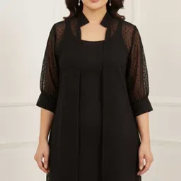 vashist Men Jacket Style Full Sleeve Black Shrug-picture-33