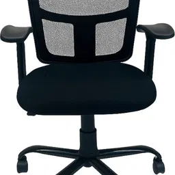 takhtaara Ergonomic Mesh Office Chair with Fixed Arms, Cushioned Seat & Durable Base Fabric, Mesh Office Executive Chair-picture-13