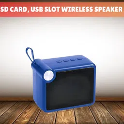 Clairbell M406 (PORTABLE WIRELESS SPEAKER) Crystal Clear Sound With Long Life BatteryY296 5 W Bluetooth Laptop/Desktop Speaker-picture-48