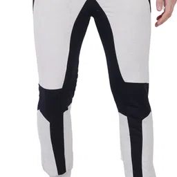 mindsart trending Men Self Design Grey, Black Track Pants-picture-19