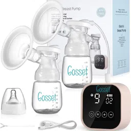 Double Electric Breast Pump With 4 Phases and 9 Level, 2200 mAh Battery - Electric-image-57