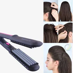 MARSELITE Girl's Mini Crimping Styler Machine 8006 - Crimping Hair Machine (Hair Crimper) Electric Hair Styler-image-70