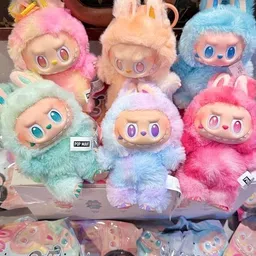 pop mart super cute mystry labubu stuffed doll for boys and girls - 17 cm image 2