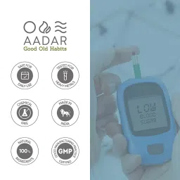 AADAR Jeevani Ayurvedic Capsules | Diabetes Care Control Blood Sugar Level, Detoxification, Removal of Toxins from the Body | Aloe Vera, Neem and Harde (Haritaki) | 60 Capsules(Pack of 4) image 5