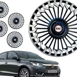 14 Inch Wheel Cover Cap for Amaze Silver Black Wheel Cover For Honda Amaze-image-52