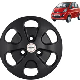 prigan Nano Matte Black 12 INCH Wheel Cover For Tata Nano-picture-21