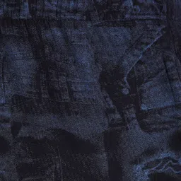 guide Men Printed Black, Dark Blue Track Pants image 5