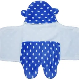 brandonn Polka Single Swaddling Baby Blanket forAC Room image 2