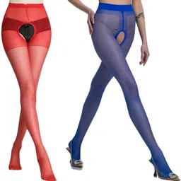 neska moda Women Sheer Stockings image 1