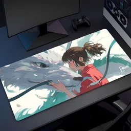 Eshaaver Anime printed mouse pad Rubber Base & Smooth Surface for Computer. Mousepad image 4