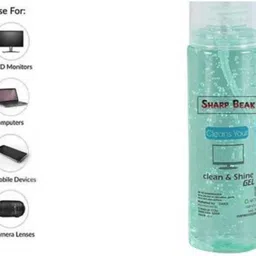 mollie Darix Clean & Shine Gel Multi-Purpose LCD Cleaning Kit, Liquid Solution with Cloth to Clean Mobile/Laptop Screen, Computer, Tab, LCD Display, Camera (Pack of 1) for Computers, Laptops, Mobiles image 3