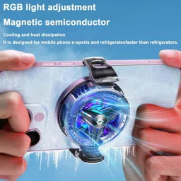 Retail Infinity Mobile Cooling Pad for Gaming, Streaming with Enhanced Refrigeration technology Cooling Pad image 2