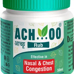 ACH...OO Herbal VapoRub Relief From Blocked Nose, Chest Congestion, Cold & Headache Vaporizer-picture-10