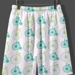 mumin Men Night Suit Set Light Green Printed image 4