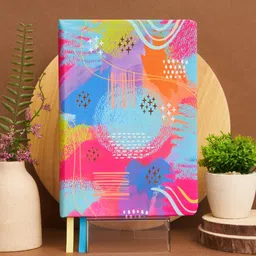 doodle Soft Foam Padded Undated A5 Notebook Ruled 160 Pages-picture-36