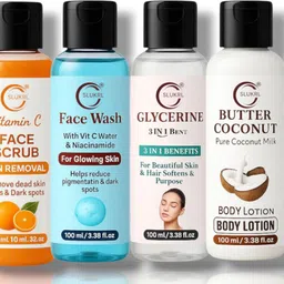 slukrl Complete Face Care Combo Kit for Hydrated, Radiant and Smooth Skin Everyday Pack-picture-10