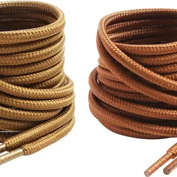 house of common Shoe Laces Round Brown Camel Tan 150cm shoe laces for Boot sport Hiking shoes Shoe Lace-picture-40