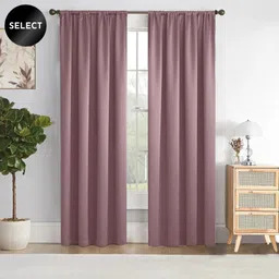 213.36 cm (7 ft) Polyester Blackout Door Curtain (Pack Of 2)-image-8