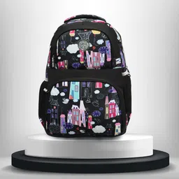 korean style school bag for girls |Stylish bag for girls class 9| Waterproof Waterproof School Bag-image-0