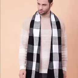 GEETADECORS Checkered Men Muffler image 2