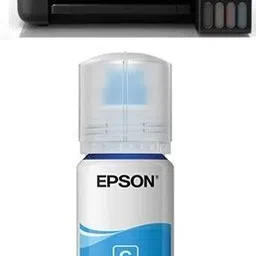 EPSANECOTANK Original Epson EcoTank L3252 A4 Wifi All-in-One Ink Tank Printer Cyan Ink Bottle image 2