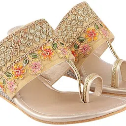 glematoz Women Wedges Sandal image 5