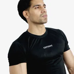 coitonic Mens regular slim fit t-shirt Men Compression-picture-11