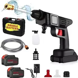 begmean Rechargeable Electric Portable High Pressure 2*Battery Pressure Water Gun Spray Gun-picture-26