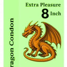 primeshield Dragon 8 ich Condom For Men Ultra Thin Condom image 1