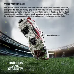 hundred Pitch Force Limited Edition Cricket Shoes For Men image 3