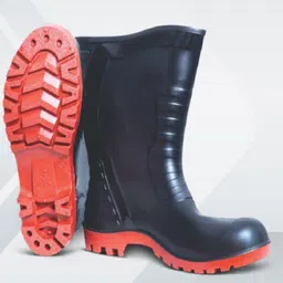 handu Soft Toe Rubber Safety Shoe image 1