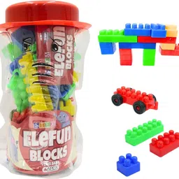 apex media and marketing india Elefun Building Blocks Elephant shaped Building Block Toys For kids-picture-13
