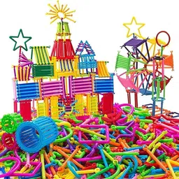tick Colorful Building Sticks Set For Kids | Creative Educational Toy (200 pc)-picture-22